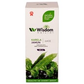 3 - Wisdom Natural Karela Jamun Juice,  Unflavoured  0.5 L 