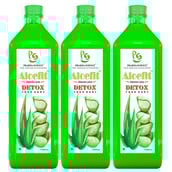 1 - Pharma Science Aloefit Aloevera Juice,  1 L  Natural Pack of 3 