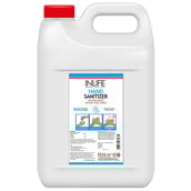 1 - INLIFE Hand Sanitizer with 70% Alcohol Based,  Fragrance Free  5 L  Germ Protection, Anti-Bacterial 