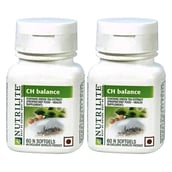 1 - Amway Nutrilite CH Balance - Pack of 2,  60 softgels  Unflavoured 