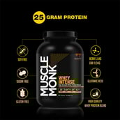 3 - Muscle Monk Highly Advanced Intense Whey Protein,  2.2 lb  Royal Chocolate 