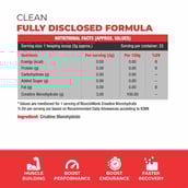 nutrition - Muscle Monk Combo of Intense Whey with Creatine Monohydrate 100g Unflavoured, 2.2 lb Royal Chocolate