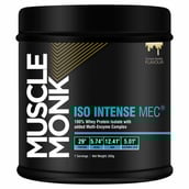 1 - Muscle Monk ISO Intense MEC Whey Isolate Protein with Digestive Enzymes,  0.55 lb  Creamy Vanilla 