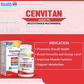 indication - Healthvit Cenvitan Adults,  60 tablet(s)  Unflavoured 