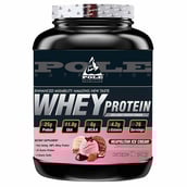 1 - Pole Nutrition 100% Whey Protein,  5 lb  Neapolitiann Ice Cream 