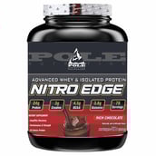 1 - Pole Nutrition Nitro Edge Whey Protein,  5 lb  Rich Chocolate 