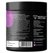 back - Muscle Asylum F9 Extreme Pre-Workout,  0.66 lb  Blue Razz 