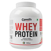 1 - Cawells Sports Whey Protein, 5.0 lb Strawberry