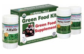 Herbal Hills Green Food Supplement Kit, 3 Piece(s)/Pack