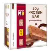 2 - MuscleBlaze Protein Bar (20g Protein),  6 Piece(s)/Pack  Choco Cranberry 