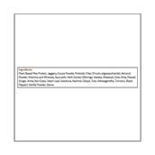 ingredients - &Me Women's Protein Powder,  Choco Almond  500 g 