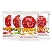 1 - The Green Snack Co. Quinoa Puffs - Pack of 4, Variety Combo 50 g