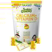 1 - Super Gummy Calcium + Vitamin D,  30 gummies  Masti  Mango 