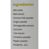 ingredients - Enlightlife Sleep Well Latte, 250 g Diabetic Friendly