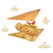 3 - Open Secret Nutty Chips, Spicy Peanut Butter Pack of 6 30 g