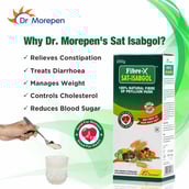4 - Dr. Morepen Fiber-X Sat Isabgol,  200 g 
