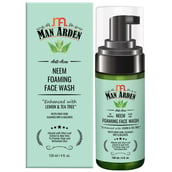 2 - Man Arden Anti-Acne Neem Foaming Face Wash,  120 ml  Helps Fight Acne, Cleanses Dirt and Dullness 