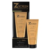 2 - Zscreen Zinc Oxide Sunscreen Gel,  50 ml  SPF 50 UVA/UVB PA+++ 