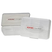 GNC Pill Box,  White  1 Piece(s)/Pack 