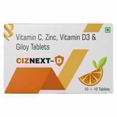 1 - Ciznext D Tablets,  100 tablet(s)  Orange 