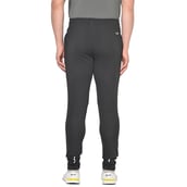 4 - Fitinc Dobby Solid Track Pants,  Black  Medium 