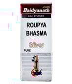 Baidyanath Roupya Bhasma Pure Silver,  2.5 g 