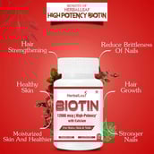 HerbalLeaf Biotin,  120 tablet(s)  Unflavoured 