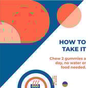 5 - Healthyments Hair Vitamin, 60 gummies Strawberry