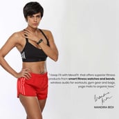 2 - MevoFit Bold Fitness Band,  Black 