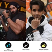 3 - MevoFit Slim Fitness Band, Blue