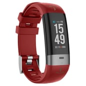 1 - MevoFit Care Fitness Band,  Red 