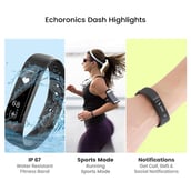 4 - MevoFit Echo Dash Fitness Band,  Black 