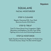 3 - Rejusure Plant Derived Squalane Face Moisturizer,  50 ml  for Dry Skin 
