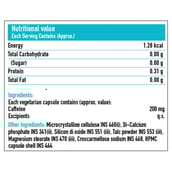 2 - HealthKart Caffeine 200 mg OP,  90 capsules  Unflavoured 