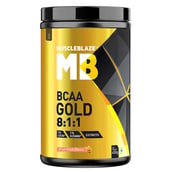 3 - MuscleBlaze BCAA Gold 8:1:1 OP, 0.99 lb 30 Servings Fruit Punch