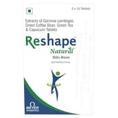 1 - Reshape Natural,  10 tablet(s)  Unflavoured 