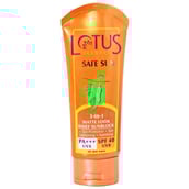 Lotus Herbals Safe Sun 3-in-1 Matte Look Daily Sun Block, 50 g All
