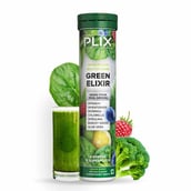 1 - Plix Green Elixir Wholefood Multivitamin,  15 tablet(s)  Lemon 