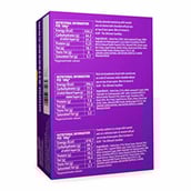 ingredients - ASAP Healthy Granola Bars,  6 bar(s)  Dark Choco Almond, Fruits & White Choco, Cashew Caramel, Pack of 6 