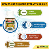 5 - Bodywell Turmeric Pure Extract 300 mg,  60 veggie capsule(s) 