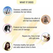 4 - Salve Hairvital Triple Action Shampoo,  500 ml  Nourishing & Rejuvenating 