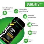 3 - MuscleMonk Ginseng,  60 capsules 