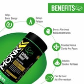 3 - MuscleMonk Caffeine Boost,  60 capsules  Unflavoured 