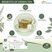 4 - Dr. Morepen Tulsi Green Tea,  25 Tea Bag(s)  Unflavoured 