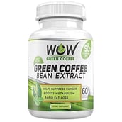 WOW Green Coffee Bean Extract,  60 veggie capsule(s) 
