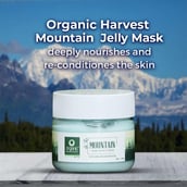 5 - Organic Harvest Mountain Range Jelly Mask,  50 g  for Skin Regeneration 