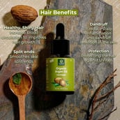 2 - Organic Harvest Cold Pressed Pure Argan Oil,  30 ml  for All Skin & Hair Types 