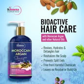 3 - St.Botanica Moroccan Argan Shampoo,  300 ml  All Hair Type 