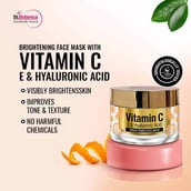 3 - St.Botanica Vitamin C E & Hyaluronic Acid Brightening Face Mask,  50 g  for All Skin Types 