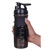 4 - GHC Shaker Bottle,  with Steel Ball Black  750 ml 